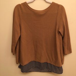 Limited layered sweater